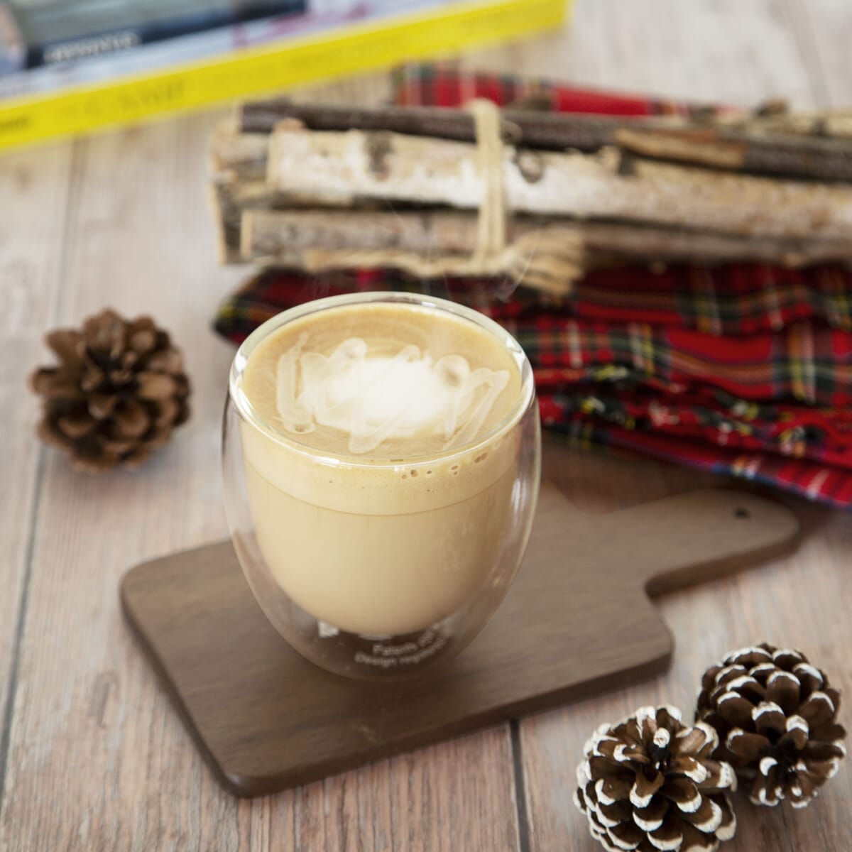 はちみつバター風味のシーズナルドリンク