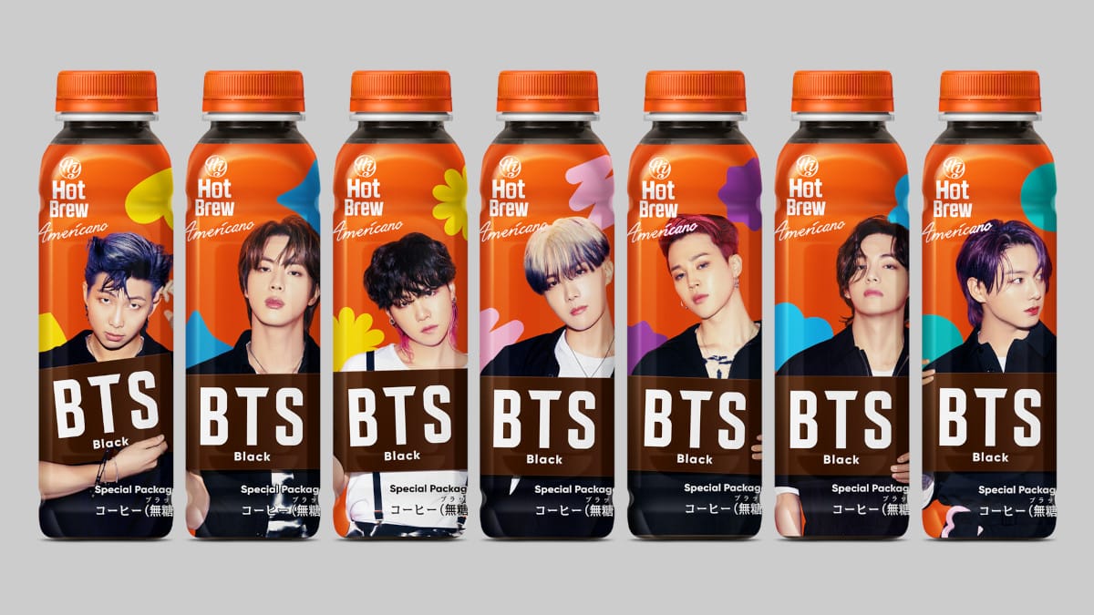日本先行発売！BTSコーヒー“ホットブリューアメリカーノ”登場