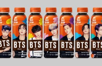 BTSコーヒー無糖タイプ