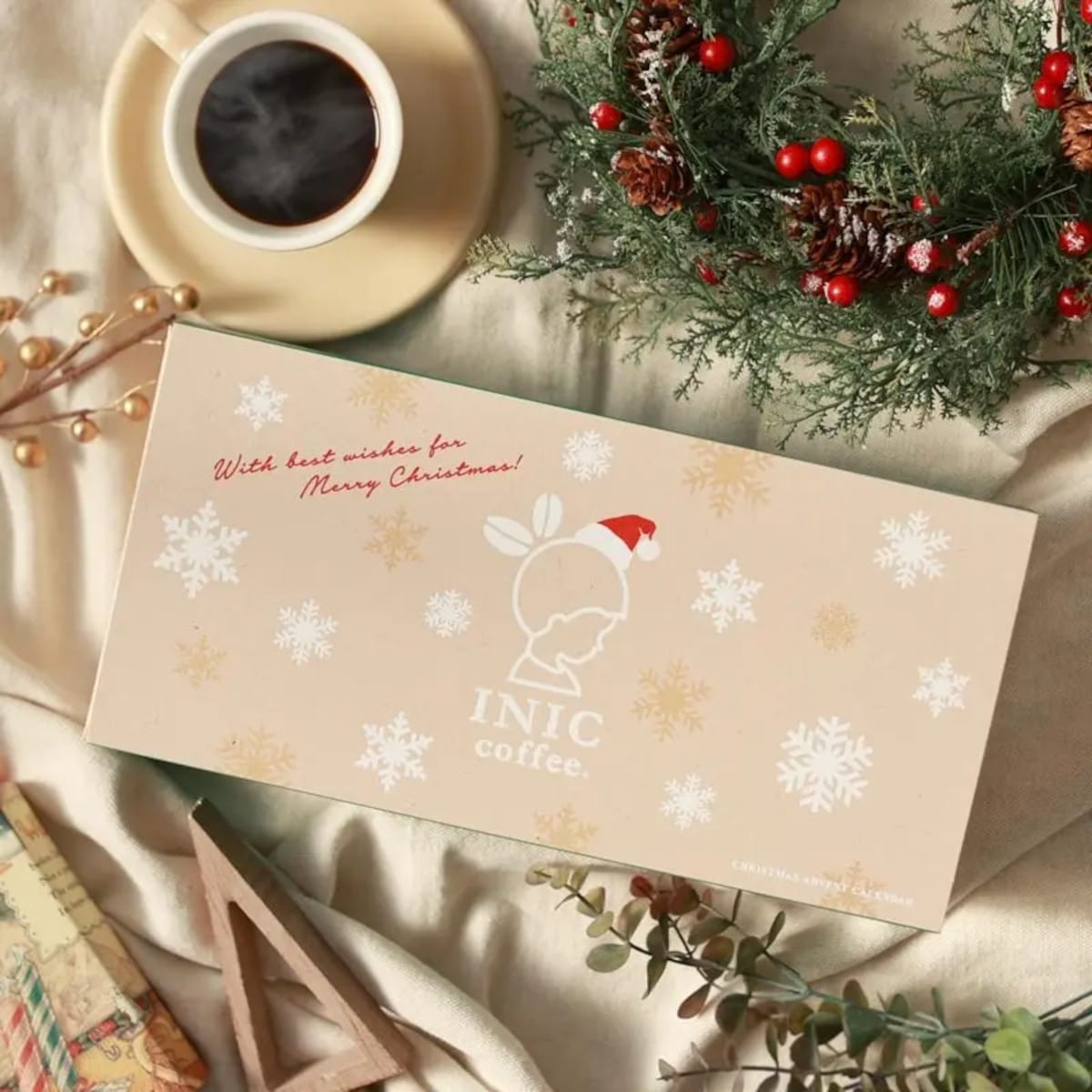 news202211141 | コーヒーステーション イニックコーヒーのクリスマスカフェスタイル