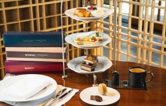 ネスプレッソ×ピエールエルメパリコラボレーション アフタヌーンティー