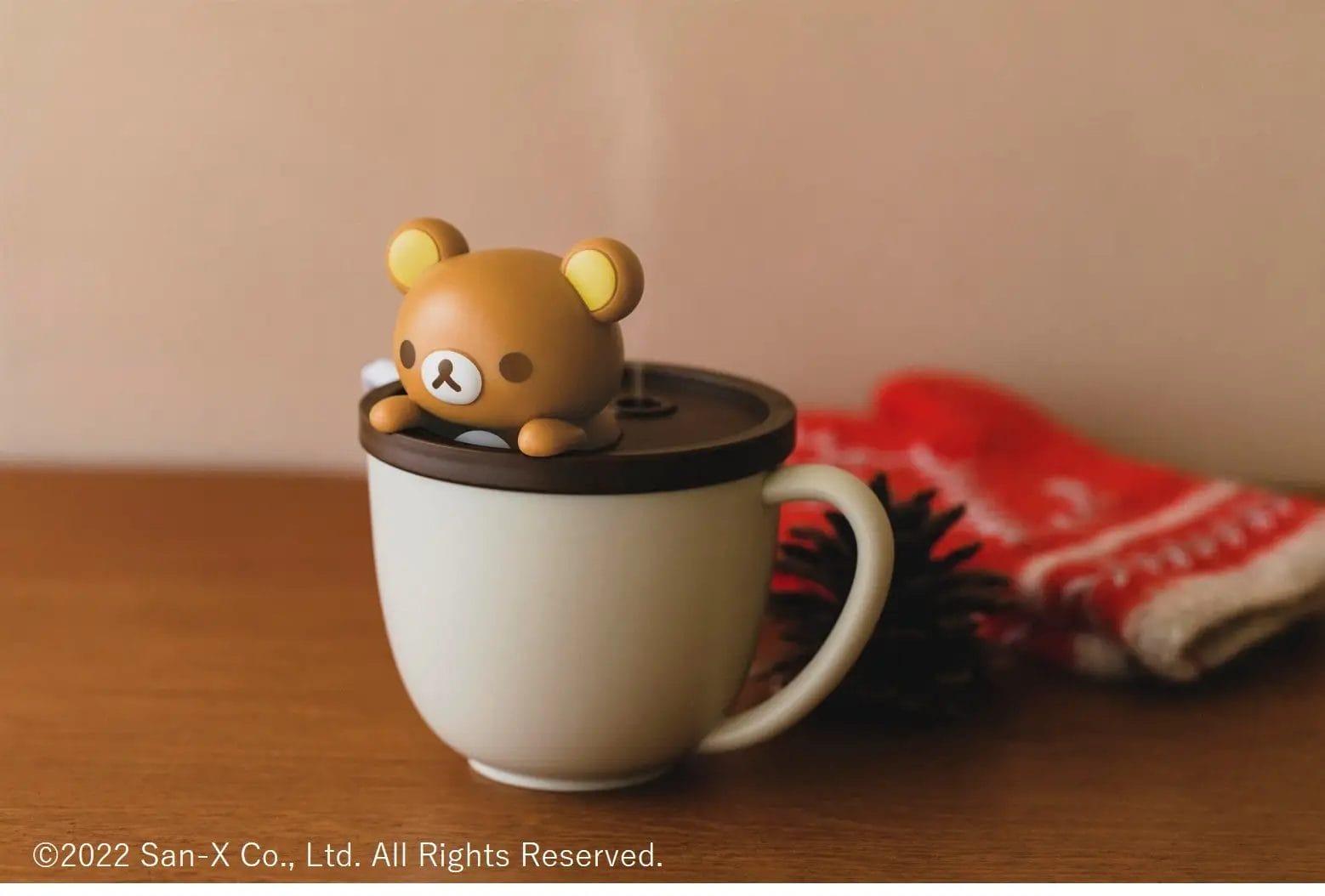 リラックマ コーヒーカップでだららん加湿器BOOK