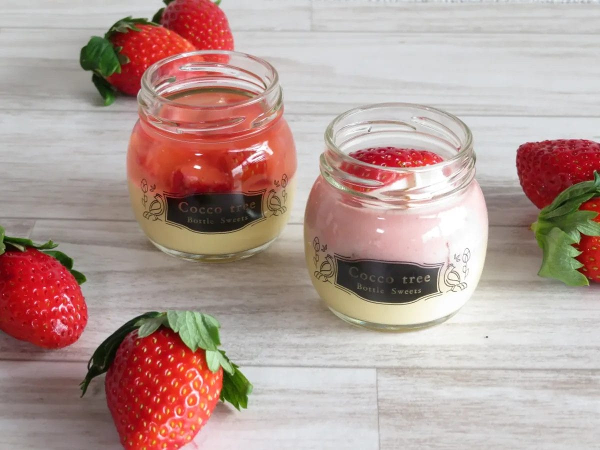 84146929dee46151ca4b70cb8482bc0158567843900x29251 | コーヒーステーション いちごジュレぷりんとろ~りいちごムースぷりん