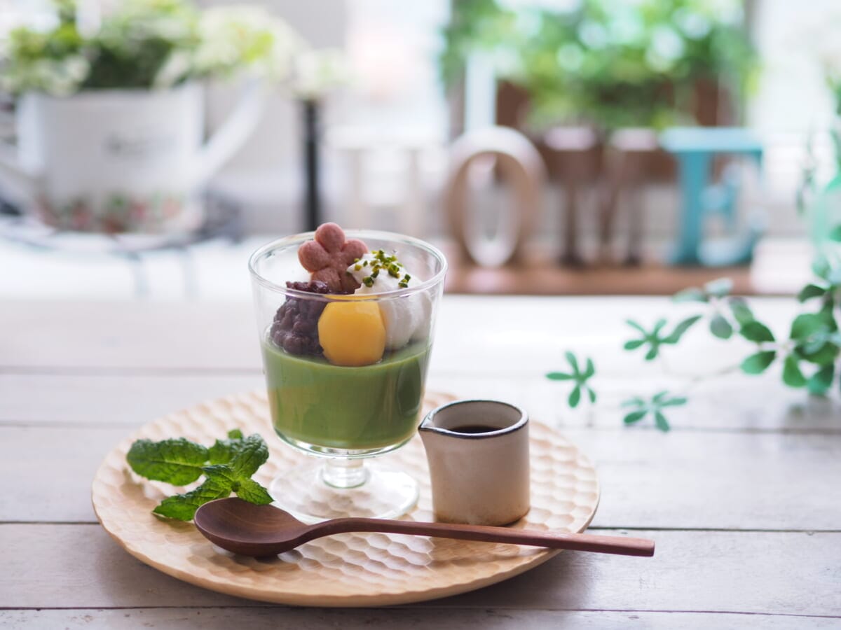 和菓子 抹茶プリン | コーヒーステーション