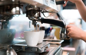 black coffee morning on coffee maker | コーヒーステーション