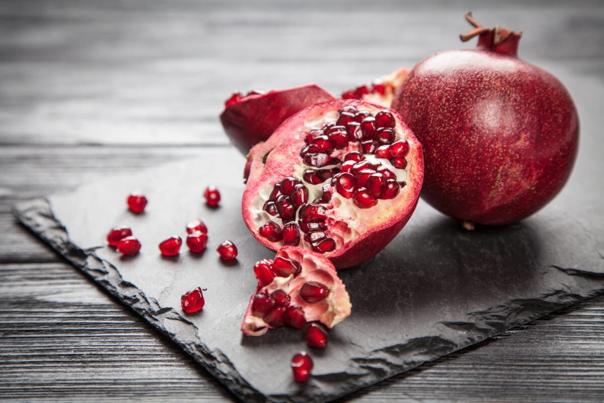 Red juice pomegranate | コーヒーステーション
