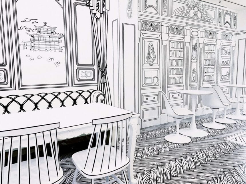 新大久保2Dカフェ｜絵画のような異空間で写真映え！アクセス、メニュー