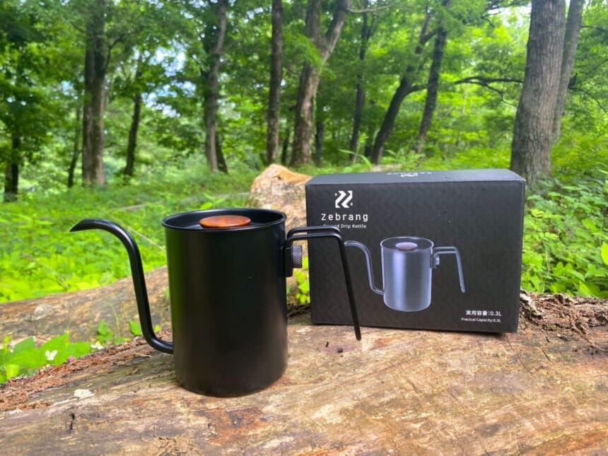 ソロ・デュオキャンパー必見！Zebrang『ノマド ドリップケトル』で