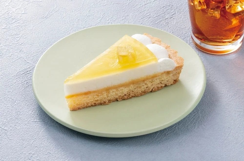 レモンライムミントのタルト