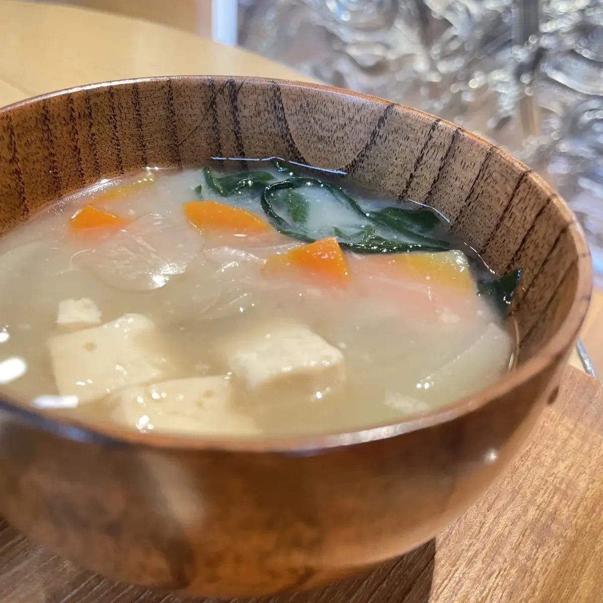 FLUX CAFEの味噌汁