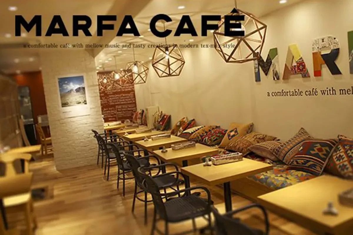 MARFA CAFE インテリア