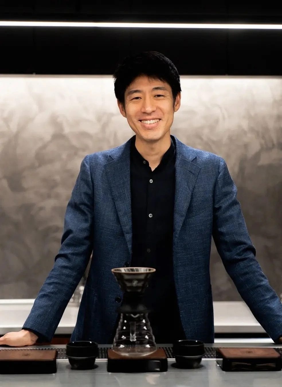 笑顔の粕谷哲氏