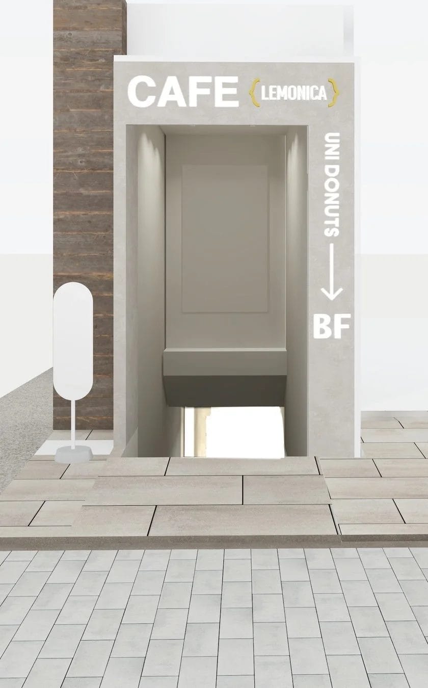 店舗入り口の様子