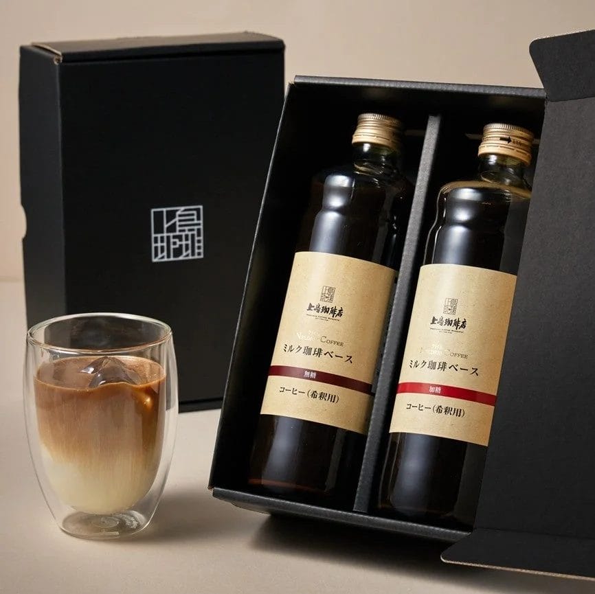 上島珈琲店 コーヒーギフト ミルク珈琲ベース2本