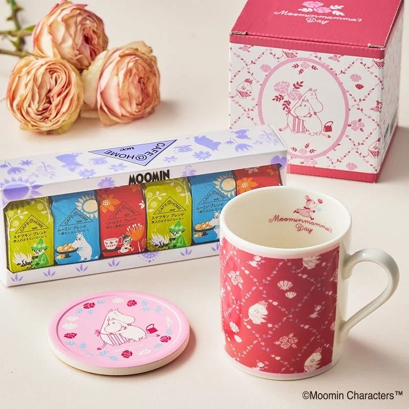 ムーミン母の日ギフト<マグ&コースター>