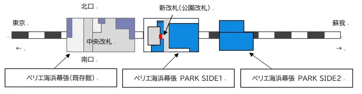 ペリエ海浜幕張 位置図