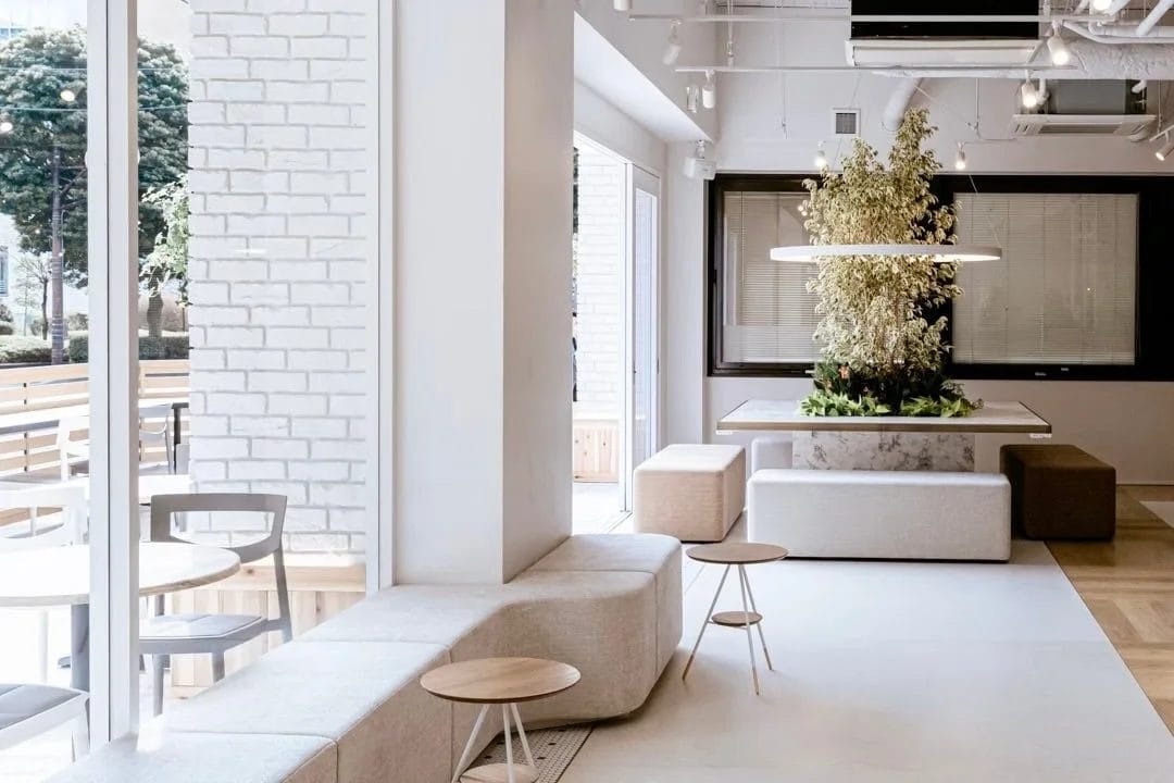 UNI COFFEE ROASTERY 横浜日本大通り店舗内装