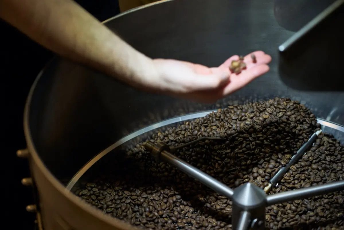 コーヒー豆の焙煎