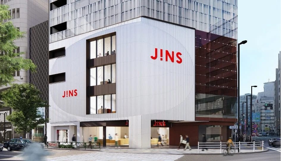 JINS新宿店の外観